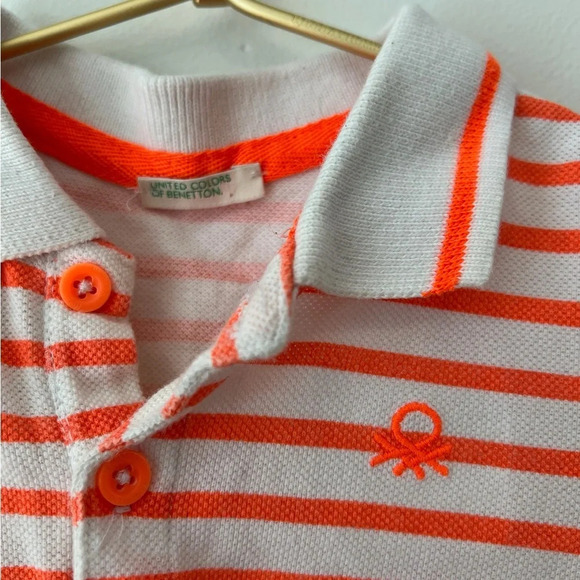 United Colors of Benneton Polo kids stripe 12-18 months - Picture 4 of 5
